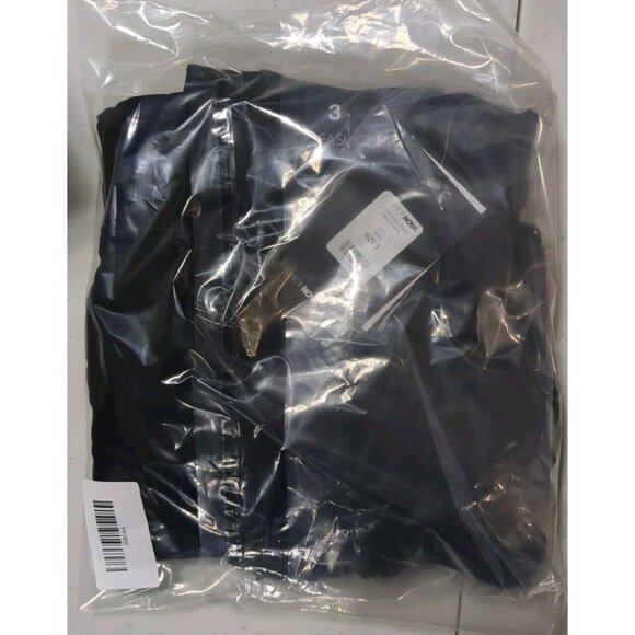 Fashion Nova All The Booty Ripped Skinny Jeans Black Womens 3 Distressed NWT - Picture 9 of 9